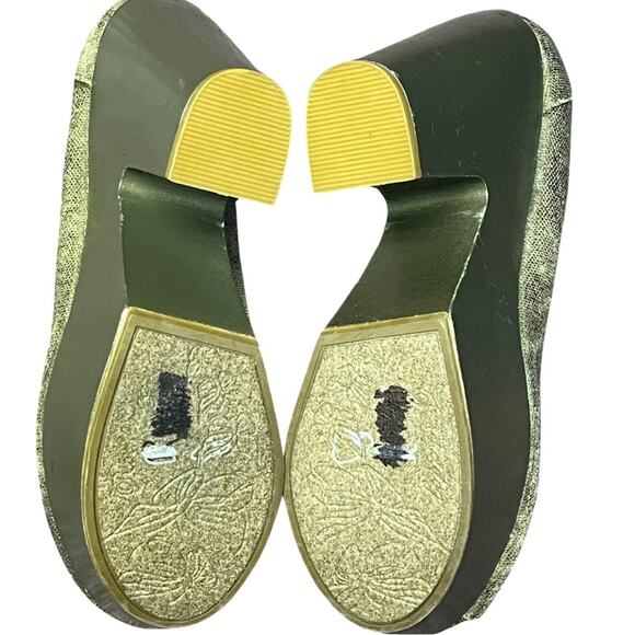 Rocket Dog heels platform chunky brown peep toe wedge size 8M - Picture 6 of 9